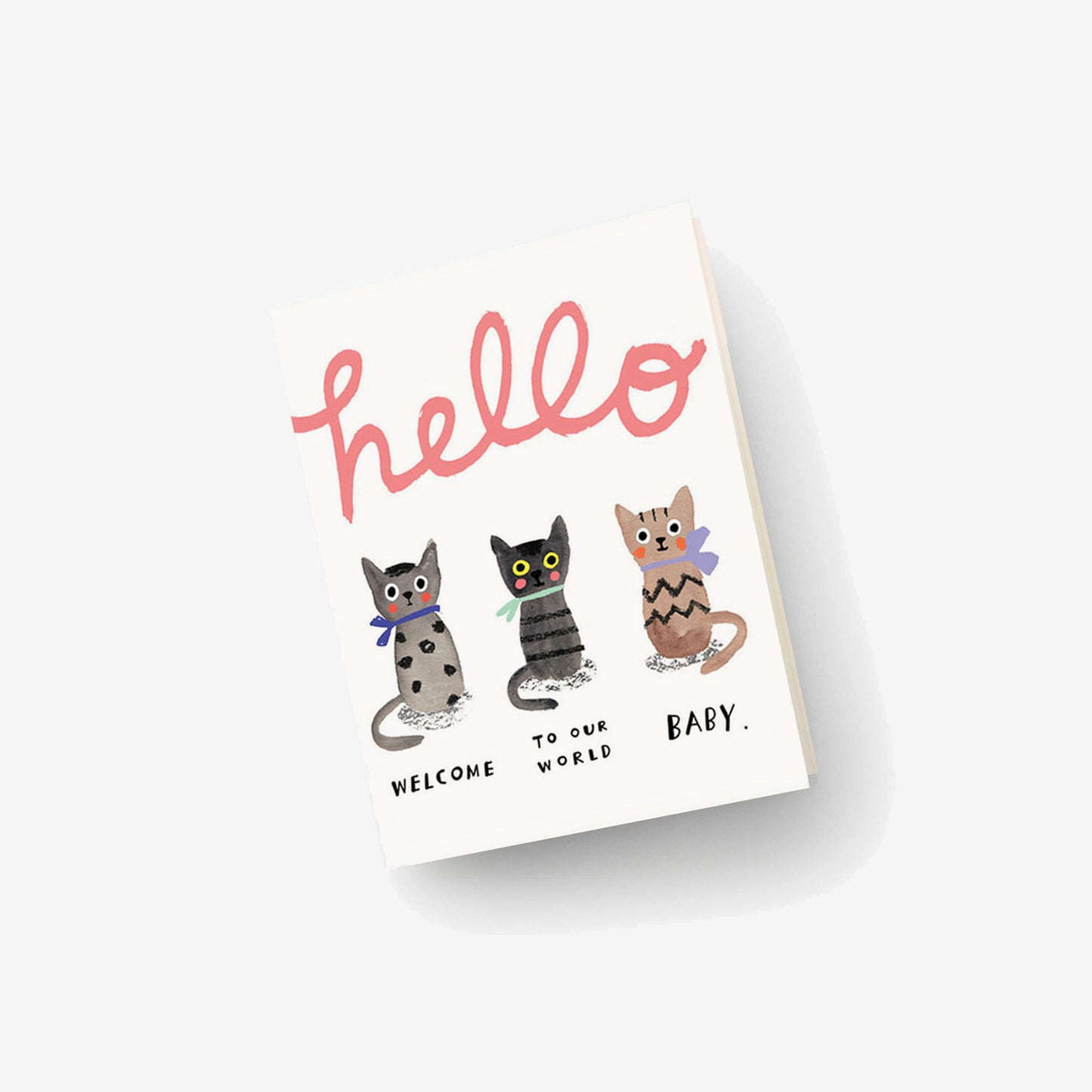 3 Little Kittens | Welcome Baby Card