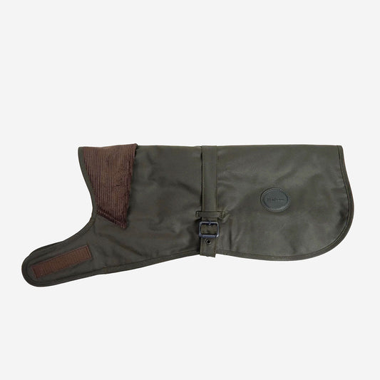 Barbour Wax Dog Coat | Olive