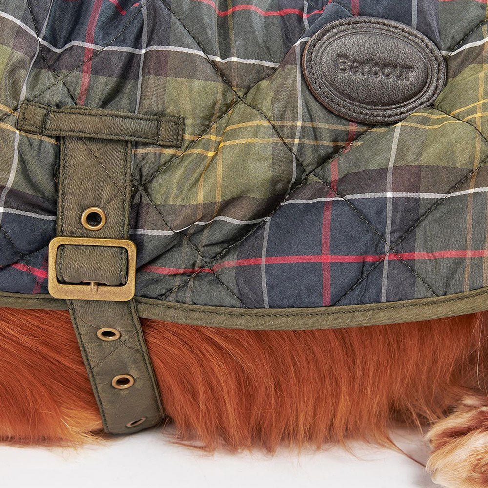 Barbour Waterproof Dog Coat | Tartan