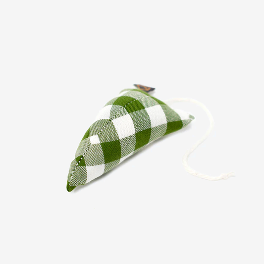 Catnip Mouse | Forest Gingham