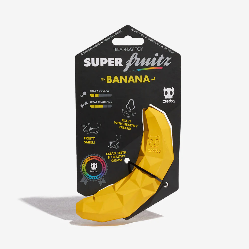 Super Fruitz Banana | Treat Dispensing Toy